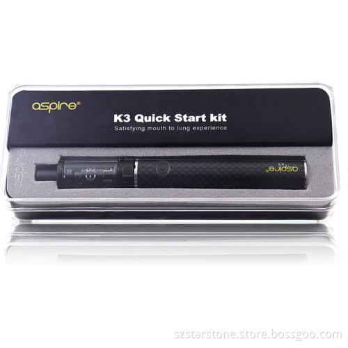 Aspire K2 quick starter kit 800mAh battery k2 kit VS Aspire K4 kit in stock